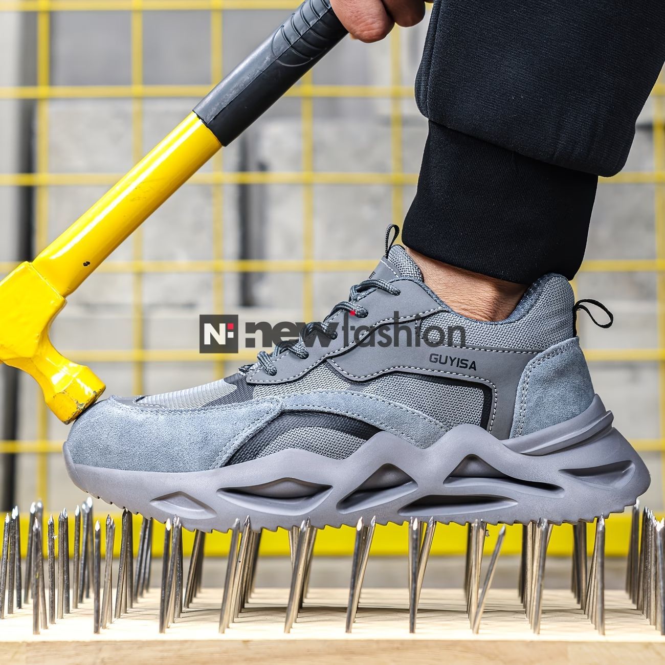 حذاء العمل المتطور: حماية فولاذية فائقة بوزن الريشة